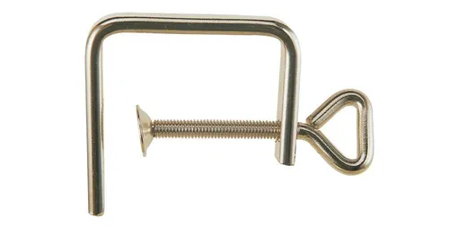 JOSEF HAUNSTETTER Laubsägezwinge Spannweite 50 mm Stärke 4 mm vernickelt