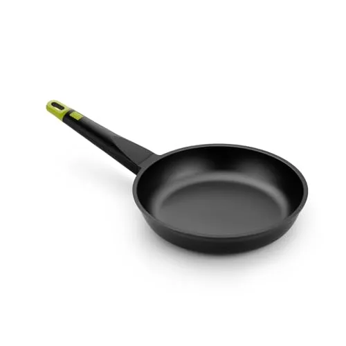 BRA Foodie Antihaft-Pfanne mit 3-lagiger Antihaftbeschichtung, Induktionsboden und Aluminiumguss, 24 cm