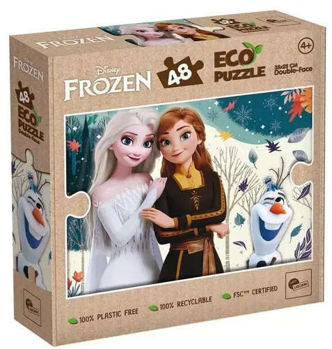 Puzzle 48 Frozen Eko dwustronne Lisciani 8008324111107