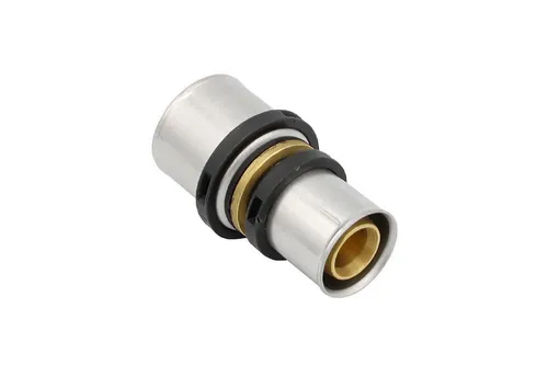 PipeTec Deutschland Pressfitting Pipetec Pressfitting Kupplung 26x3 20x2 mm Reduzierung TH Kontur