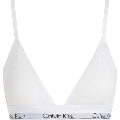 Calvin Klein BH Damen Jersey weiß, S 462862-0004-09900 - Funktionsunterwäsche aus softem Jersey, modernes Design und ideal für den täglichen Komfort.