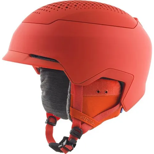ALPINA GEMS Skihelm - sicherer, komfortabler Helm für Erwachsene, Pumpkin-orange matt, S (51-55 cm) - Skihelme & Snowboardhelme mit abnehmbaren Ohrenpolstern und anpassbaren Luftöffnungen für ein perfektes Kopfklima.