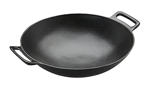 RÖSLE Wok VARIO, 25409, Gusseisen in schwarz von RÖSLE