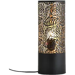 Marrakesch Orient & Mediterran Interior Nachttischlampe Verdure Klein Schwarz - Nachttischlampe im modernen Design mit E27 Fassung, ideal für eine gemütliche Atmosphäre in Schlafzimmer, Wohnzimmer oder als stilvolle Schreibtischlampe.