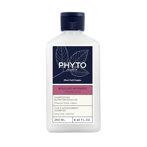 Phyto Paris – Intenses Locken – Shampoo Nutrition Locken 250 ml – krauses Haar 3B bis 4C – nährt – reinigt sanft – definiert Locken neu – entfernt Stylingrückstände