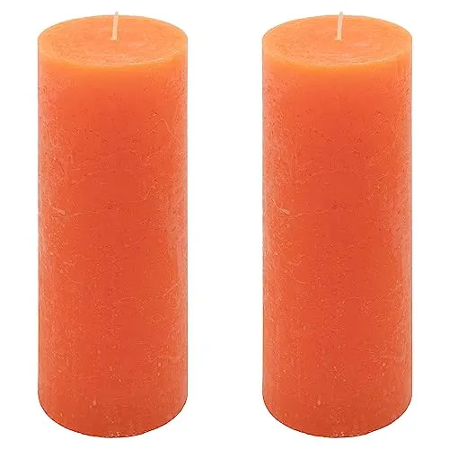 Kerzen Orange von Nexos Trading