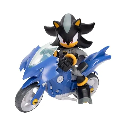 Sonic The Hedgehog Shadow mit Batcycle-Figur 12 cm
