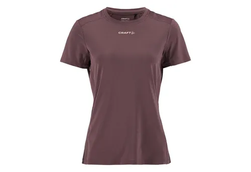 Craft Women's Adv Essence S/S Tee 2 - Funktionsshirt XXL in Braun - Sportliches Funktionsshirt in Braun, Größe XXL. Atmungsaktiv und elastisch, ideal für Workouts. Hergestellt aus 91% Polyester und 9% Elasthan. Entdecken Sie weitere Craft-Angebote im Bergfreunde.de Online-Shop!