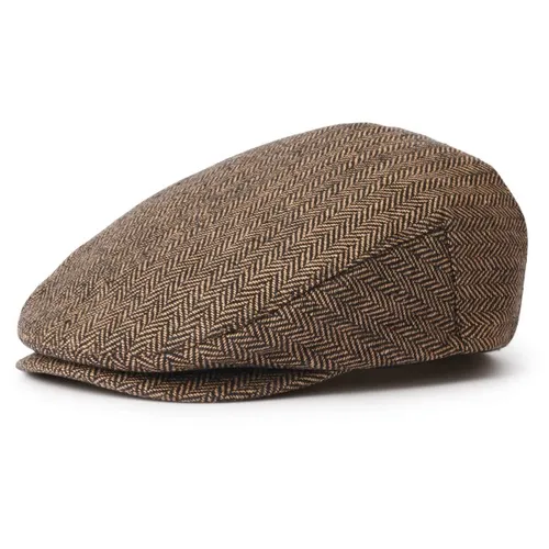 Brixton Hooligan Driver Snap Hat, Brown/Khaki, L - Schirmmützen für Herren mit ikonischem Design; der Hooligan Snap Cap vereint stilvolle Eleganz und Vielseitigkeit – perfekt für jeden Anlass!