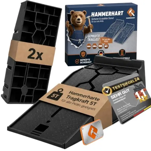 HAMMERHART Auffahrrampe AA-1-5T – 5t Set
