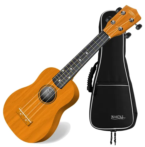 Classic Cantabile US-100 NAT Sopran-Ukulele Natur Set inkl. Tasche