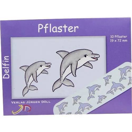 KINDERPFLASTER Delfin Briefchen 10 St