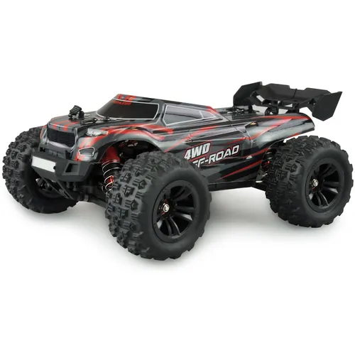 Amewi Hyper Go Truggy - 1:16 RC Auto mit Brushless Motor, bis zu 45 km/h, wasserfest und ideal für jedes Terrain