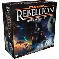 FANTASY FLIGHT GAMES Star Wars: Rebellion - Grundspiel Gesellschaftsspiel, strategisches Abenteuer für 2-4 Spieler in der Star Wars Galaxie