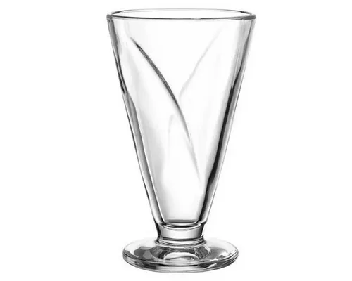LEONARDO Schüssel Leonardo Eisschale auf Fuß Cono (360ml) in weiß von LEONARDO