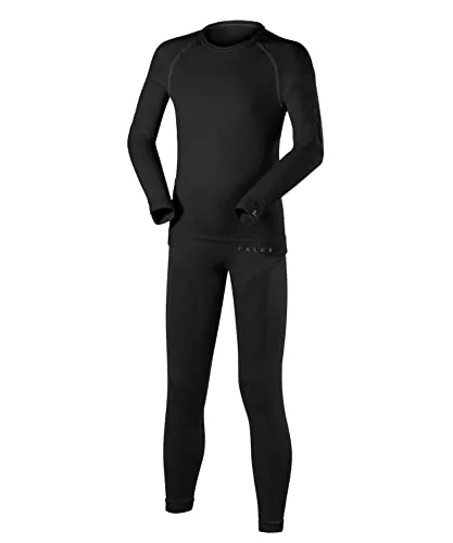 Falke Kinder Funktionsunterwäsche Maximum Warm black (3000) 158-164 - Funktionsunterwäsche für Kinder, bietet optimalen Kälteschutz und maximale Bewegungsfreiheit. Die zweilagige Konstruktion sorgt für Feuchtigkeitsregulierung und hält den Körper angenehm warm.