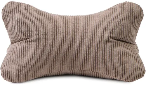 Gözze Nackenkissen Cord Lesekissen Capri, 1-tlg. in grau von Gözze