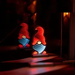 Star-Max Weihnachtswichtel mit Infinity Effekt - Nussknacker mit 73 SMD LED, beeindruckendem Infinity Effekt und praktischem 6/18h Timer für festliche Stimmung.