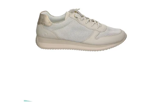 Remonte Remonte Leinen-Stoff Comfort Schnürschuhe beige Schnürschuh