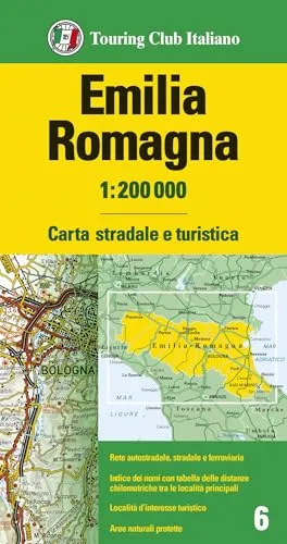 Emilia / Romagna (6) (Carta stradale e turistica, Band 6)