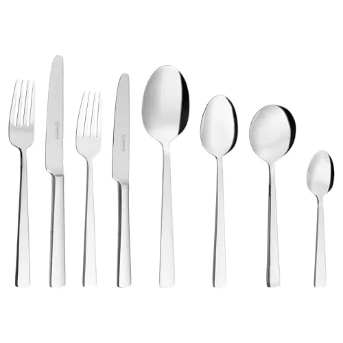Grunwerg Westminster 44-teiliges Spiegelbesteckset 44BXWMS, 18/10 Edelstahl