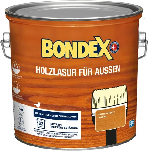 Bondex Holzlasur für Außen 2,5 L von BONDEX