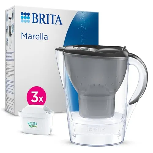 Wasseraufbereiter Kanne Marella Graphit 2,4L von BRITA