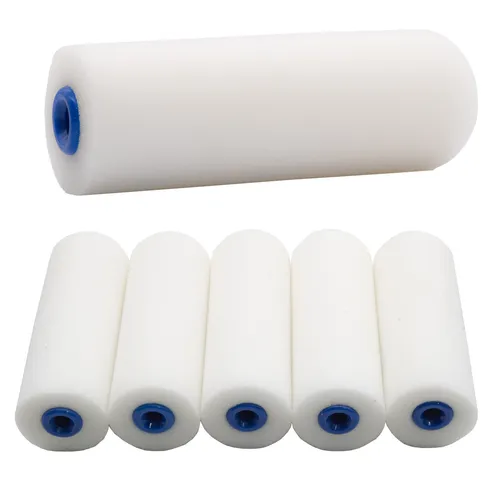 Farbrolle Lackierwalze Malerrolle Schaumstoff Walze Lackrolle Ersatzrollen Set