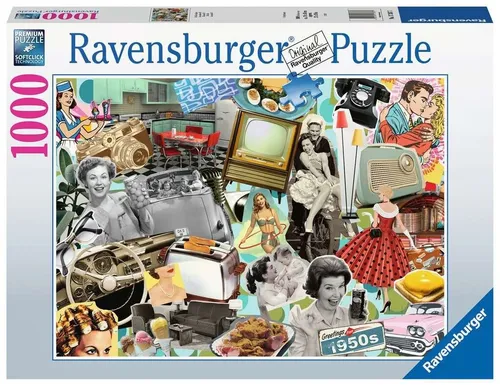 RAVENSBURGER PUZZLE*1000 TEILE*DIE 50er JAHRE*NEU+OVP