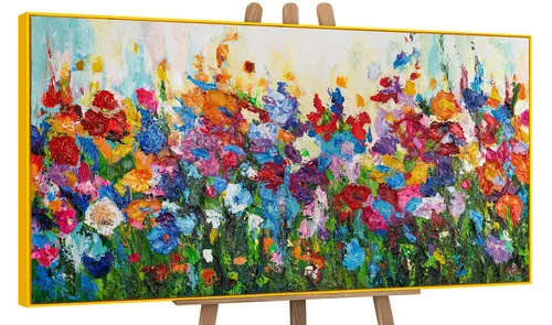 Poster & Bildende Kunst Gelb von YS-Art
