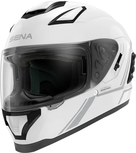 Helm SENA STRYKER Größe XXL (62-63cm) H.Kardon in weiß von Seine