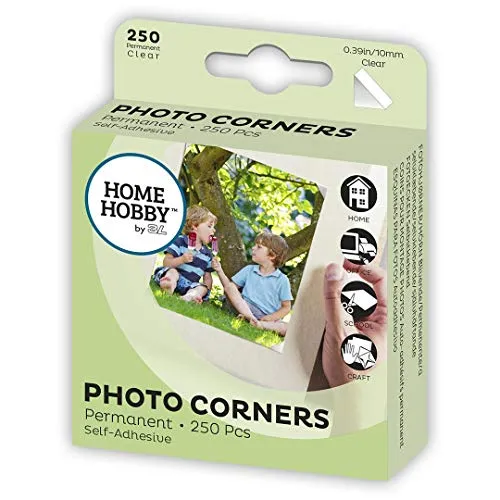 Fotoecken, S803101 farblos 10mmX10mm