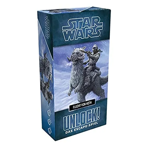 Asmodee Quarzuhr Space Cowboys - Unlock! Star Wars Flucht von Hoth, spannendes Escape-Room-Abenteuer für Fans von allen Altersgruppen