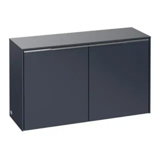 Villeroy & Boch Subway 3.0 Hochschrank mit 2 Türen in blau von Villeroy & Boch