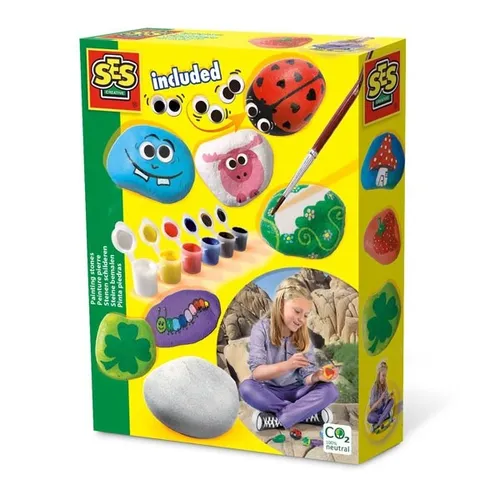 SES Creative 14818 Steine Bemalen Set von SES
