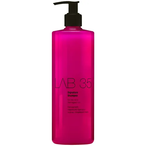Kallos LAB35 Signature Shampoo 500ml für trockenes, brüchiges Haar, parabenfrei