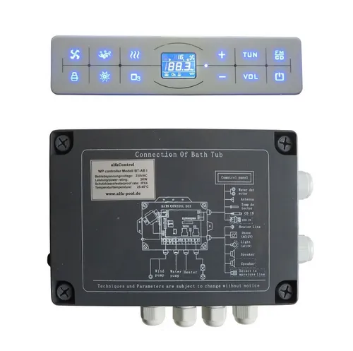 WP Controller BT-AB I 230V Whirlpool Steuerung komplett - Whirlpool-Ersatzteile: Hochwertige Pumpensteuerung für zuverlässige Leistung und einfache Installation in Ihrem Whirlpool.