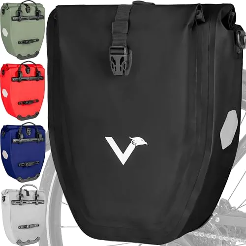 Valkental Große wasserdichte Gepäckträgertasche von Valkental