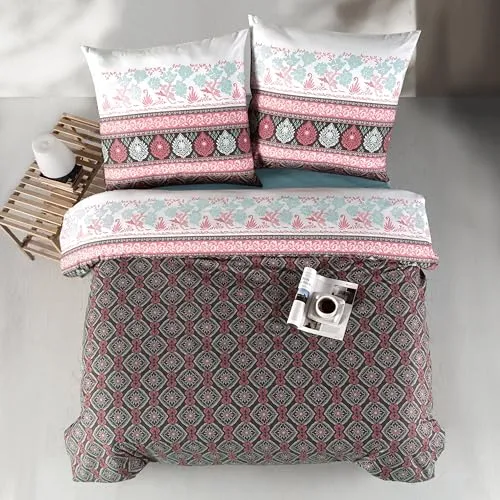 yadetextil Bettwäsche Baumwolle 200x200 cm in braun von ZIRVEHOME