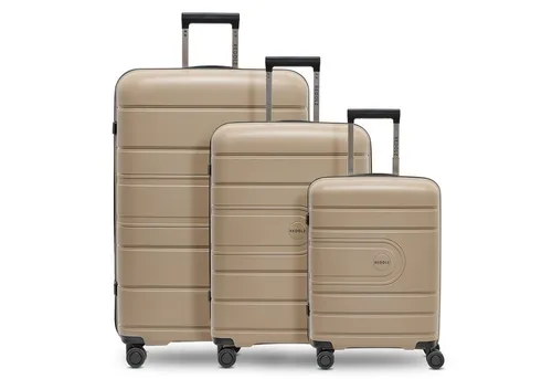 REDOLZ Hartschalen Koffer-Set 3-teilig | Leicht & Robust mit TSA-Schloss - Koffer-Set aus hochwertigem Polypropylen, 4 Doppelrollen für müheloses Gleiten und TSA-Schloss für Sicherheit. Ideal für lange Reisen und Kurztrips.