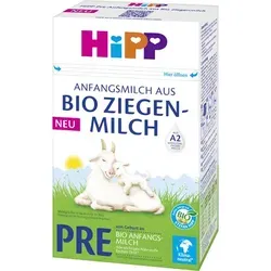 HIPP BIO Anfangsmilch aus Bio Ziegenmilch PRE 400 g von HiPP