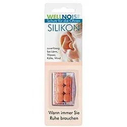 Wellnoise Ohrenstopfen Skin Blister 3X2 St