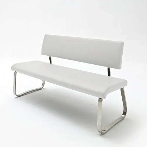 Robas Lund Esszimmersitzbank mit Rückenlehne - Bänke & Eckbankgruppen mit pflegeleichtem Kunstlederbezug, belastbar bis 280 kg und komfortabler Sitzhöhe von 48 cm – ideal für moderne Esszimmer.