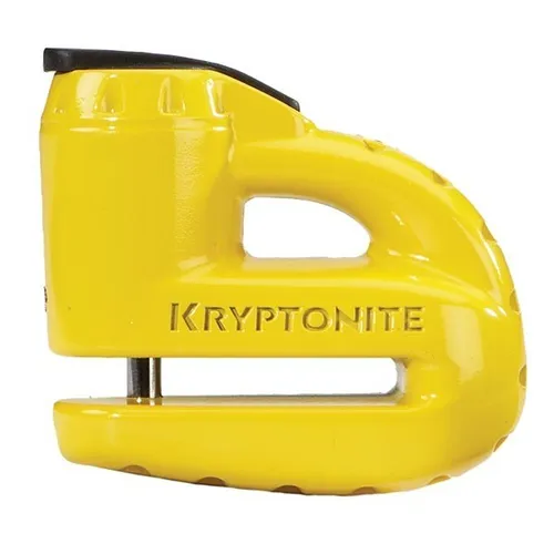Kryptonite Keeper 5-s2 Scheibenbremsenschloss - Hochsicheres Scheibenbremsenschloss mit 5,5 mm Stiftdurchmesser, leicht und wasserdicht. Enthält ein leuchtendes Erinnerungskabel, um Diebstahl zu verhindern. Ideal für sicheres Parken von Fahrrädern.