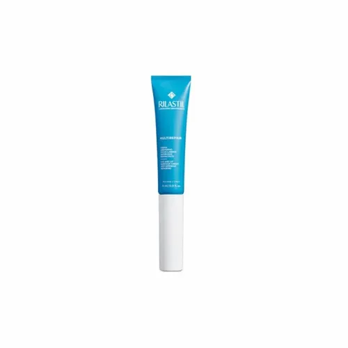 Rilastil Multirepair Contorno De Ojos Y Labios Antiedad - Augenpflege mit Anti-Aging-Effekt, revitalisiert die empfindliche Haut rund um die Augen und Lippen, ideal für jugendliches Aussehen.