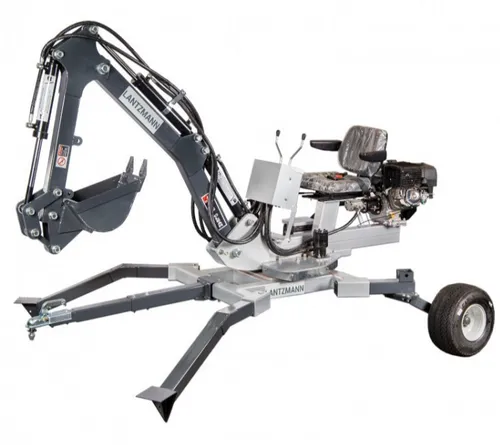 Minibagger Zipper ZI-MBGS600 mit Zubehör