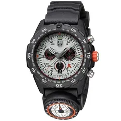 Luminox Bear Grylls Survival Quarz Silber Zifferblatt Diver XB.3748 Herrenuhr
