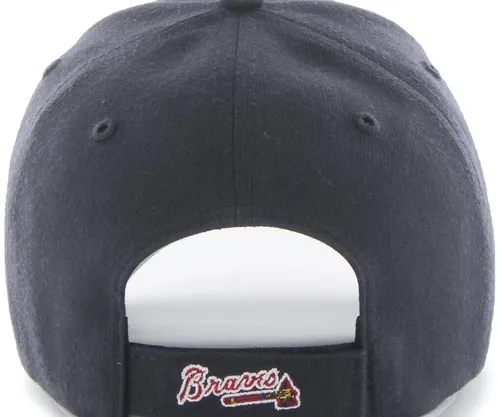 MLB Atlanta Braves Cap - Verstellbare Baseballcap in Navy - Baseball-Mützen & Caps, stylische und verstellbare Kappe für Fans der Atlanta Braves, ideal für jeden Anlass.