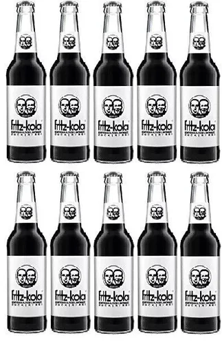 Fritz Kola zuckerfrei 0,33L Flaschen (12er Pack) - Cola ohne Zucker, ideal für eine kalorienbewusste Erfrischung. Inklusive 0,96€ MEHRWEG Pfand, umweltfreundlich und nachhaltig.