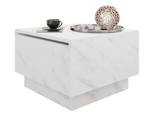 MIRJAN24 Couchtisch Moon 60x60 in weiß von Mirjan24